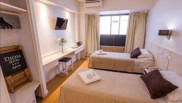 Double Room | Premium bedding, in-room safe, free cots/infant beds, rollaway beds
