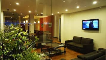 Àrea amb seients del vestíbul