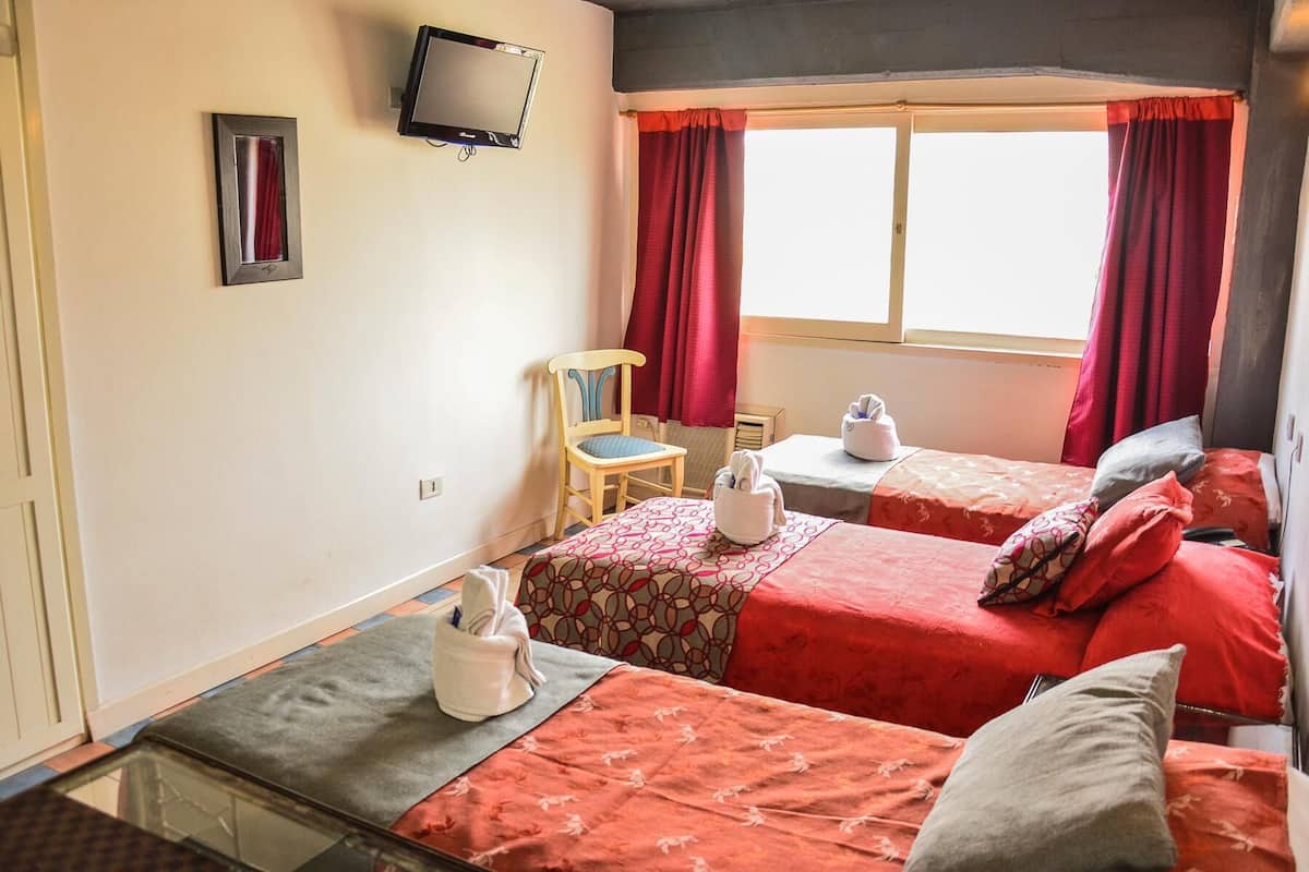 Minibar, escritorio, wifi gratis y ropa de cama