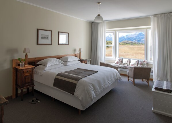 Premium bedding, down duvets, in-room safe, individually decorated