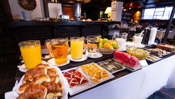 Frokostbuffé er inkludert hver dag