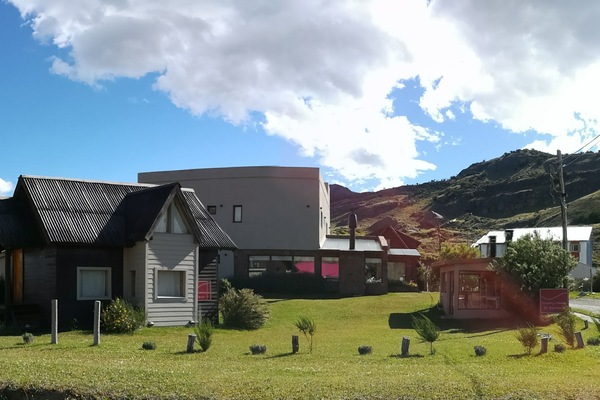 Voorkant van accommodatie