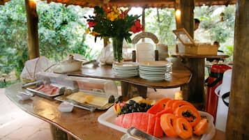 Gratis morgenmadsbuffet hver dag