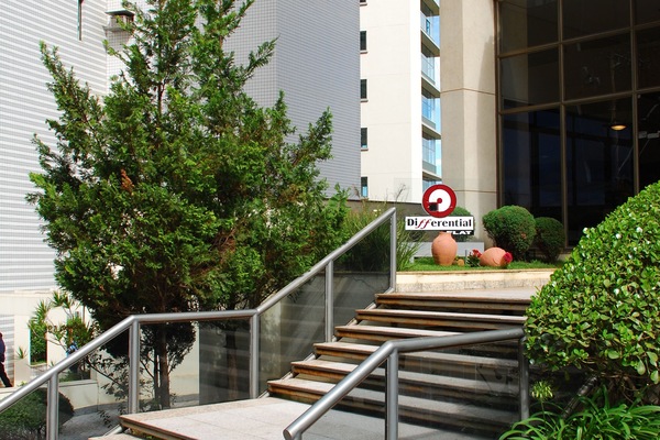 Majoituspaikan sisäänkäynti