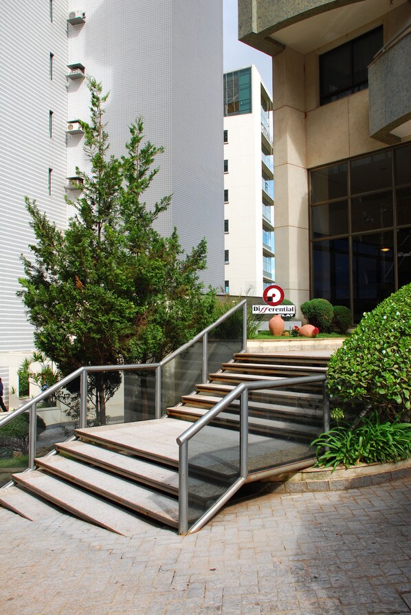 Entrada de la propiedad