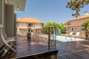 Suite Luxo Tripla | Vista da sacada