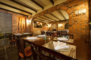 Dinner served, Italian cuisine