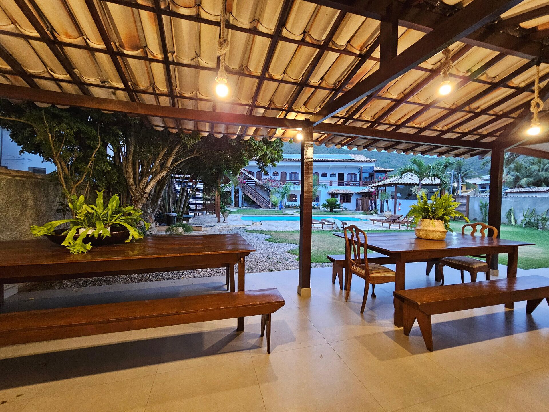 Restaurante al aire libre