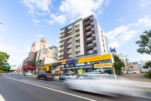 Façade de l’hébergement