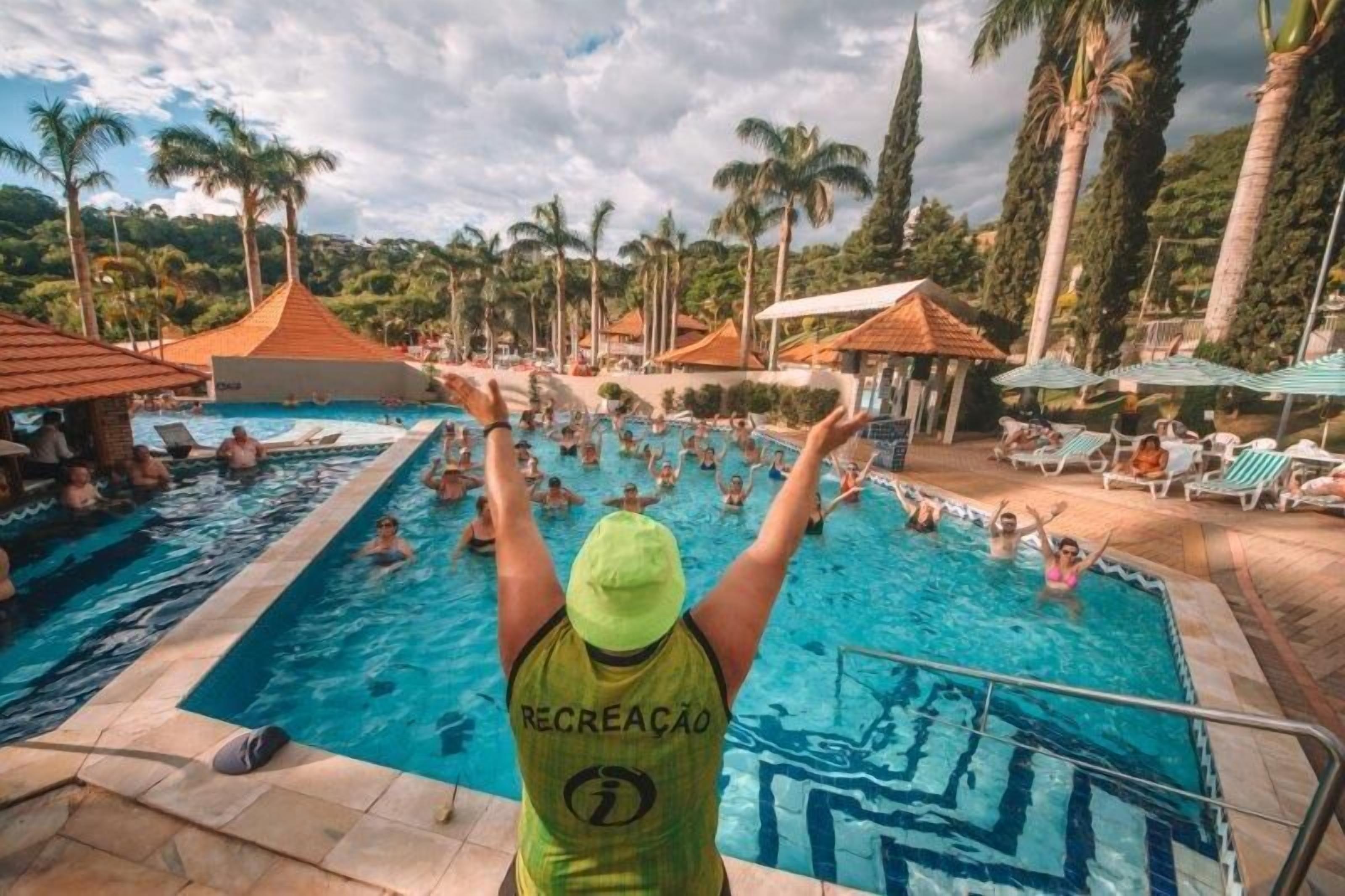 indoor pool, 5 outdoor pools, pool umbrellas, pool loungers