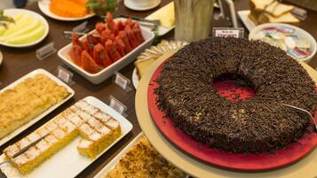 Gratis morgenmadsbuffet hver dag