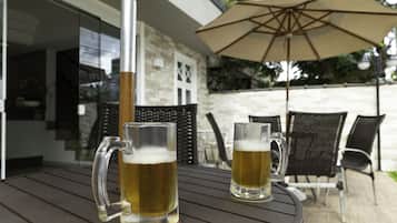 Overnatningsstedets indgangsparti