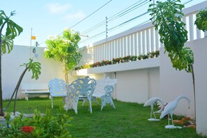 Overnattingsstedets uteområder