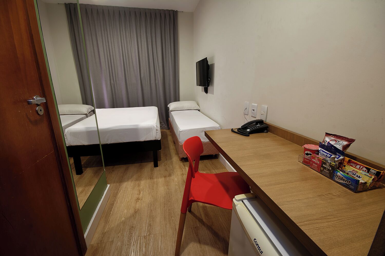 family triple room | 1 bedroom, minibar, desk, blackout curtains