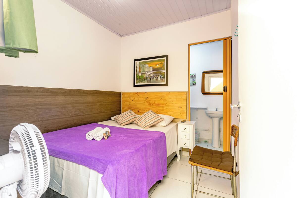 Kamar Double, 2 kamar tidur | Setrika/meja setrika, Wi-Fi gratis, dan seprai linen