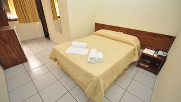 Minibar, desk, blackout drapes, free WiFi