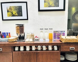 Gratis kontinental morgenmad hver dag