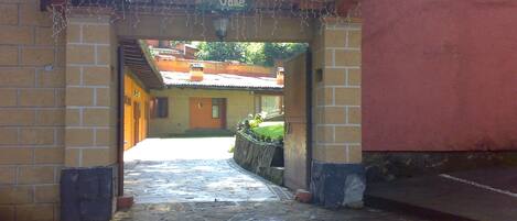 Fassade der Unterkunft