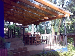 Terrace/patio - Hotel Casa Valle (Valle de Bravo)