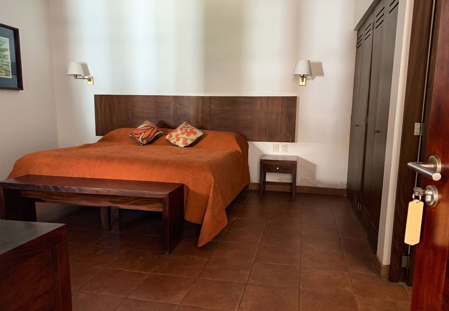 Premium bedding, free WiFi, bed sheets