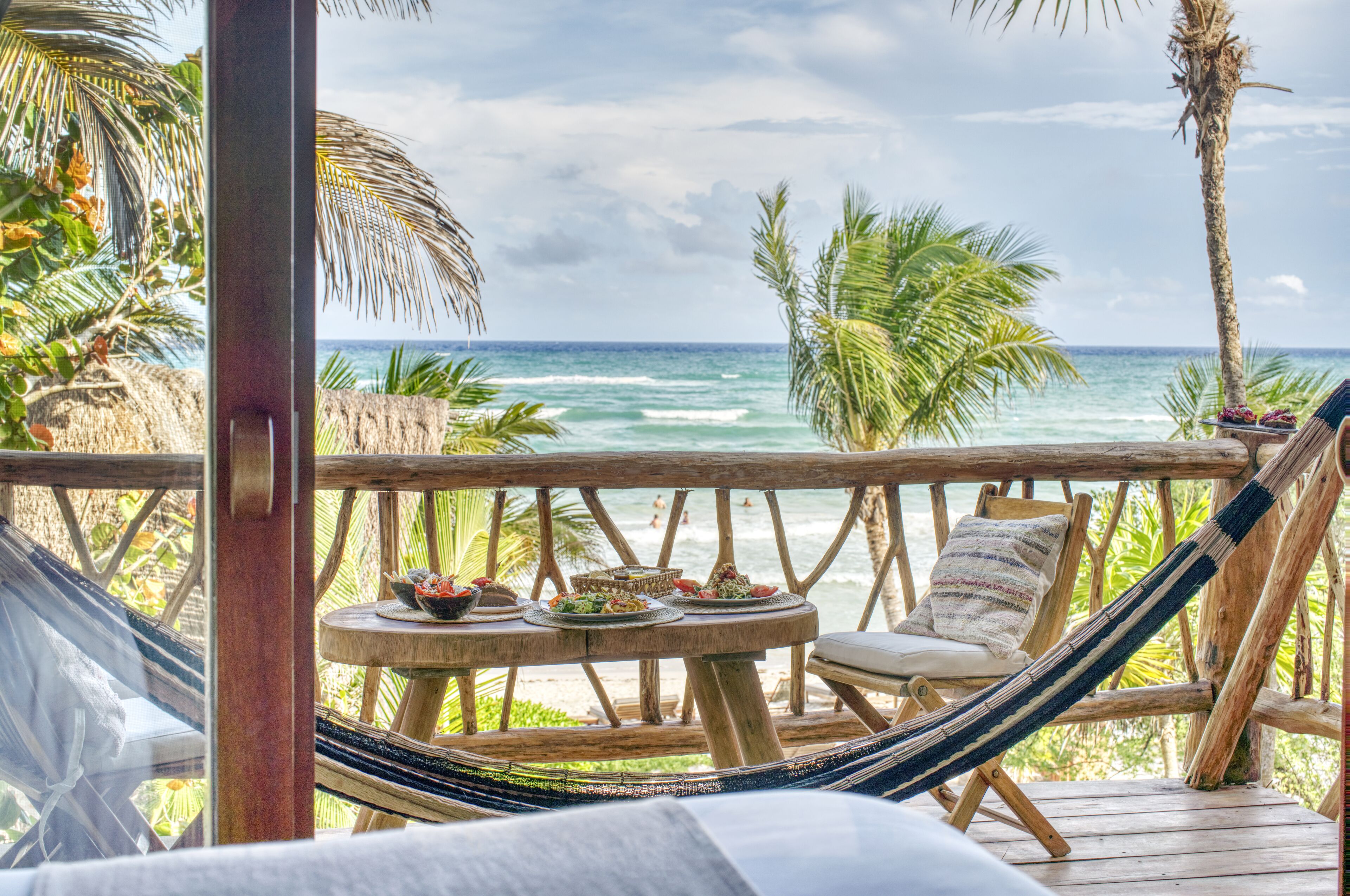 Vue sur la plage/l’océan
