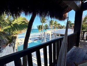 Suite Cielo, Private Jacuzzi, Rooftop, Frontal Ocean View & Infinity Poo | Terrass/Patio