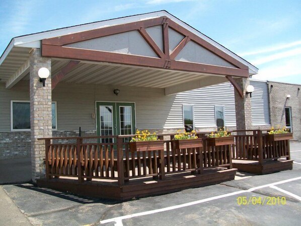 Fassade der Unterkunft