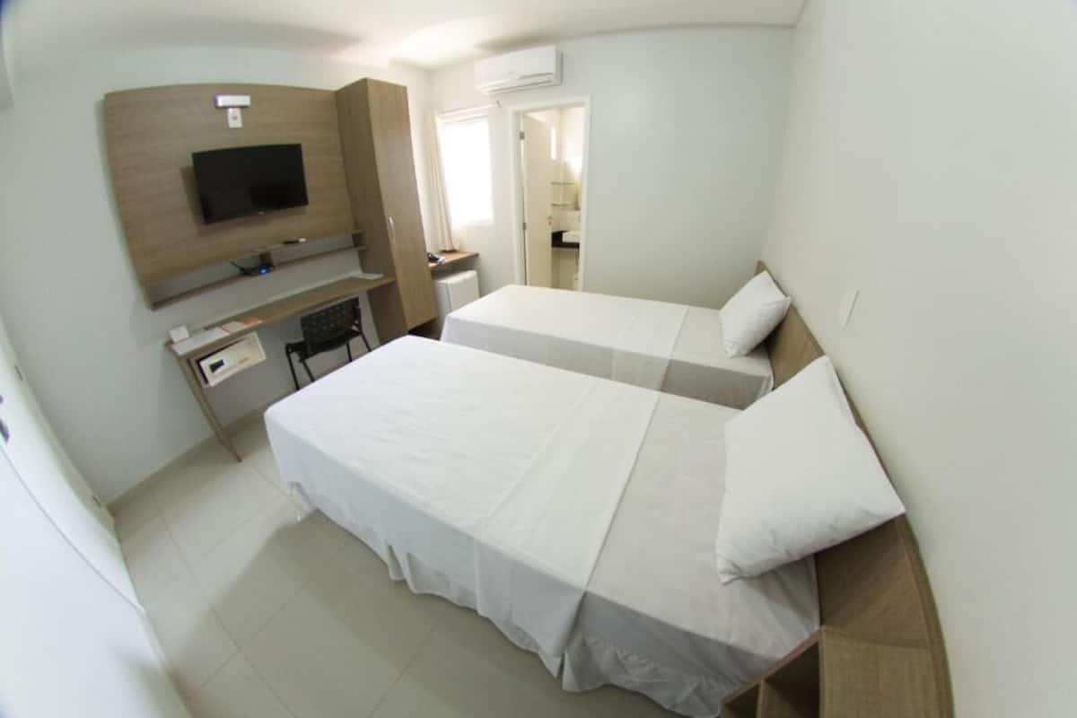 Standard Twin Room, 2 Twin Beds | In-room safe, desk, blackout drapes, free WiFi