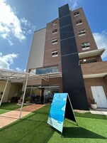 Fassade der Unterkunft