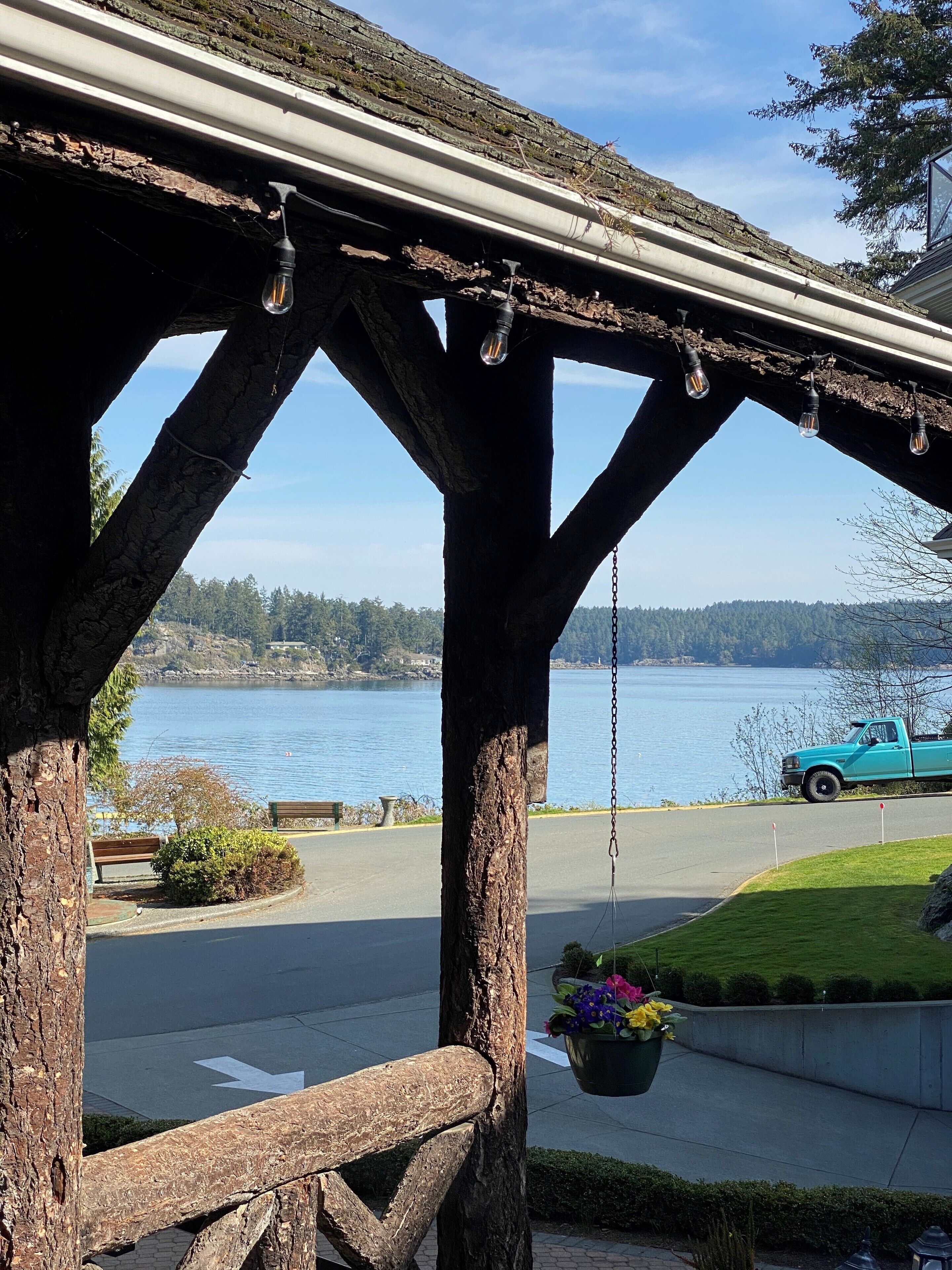 Executive-rum - 1 kingsize-säng - utsikt mot havsviken | Utsikt från rummet