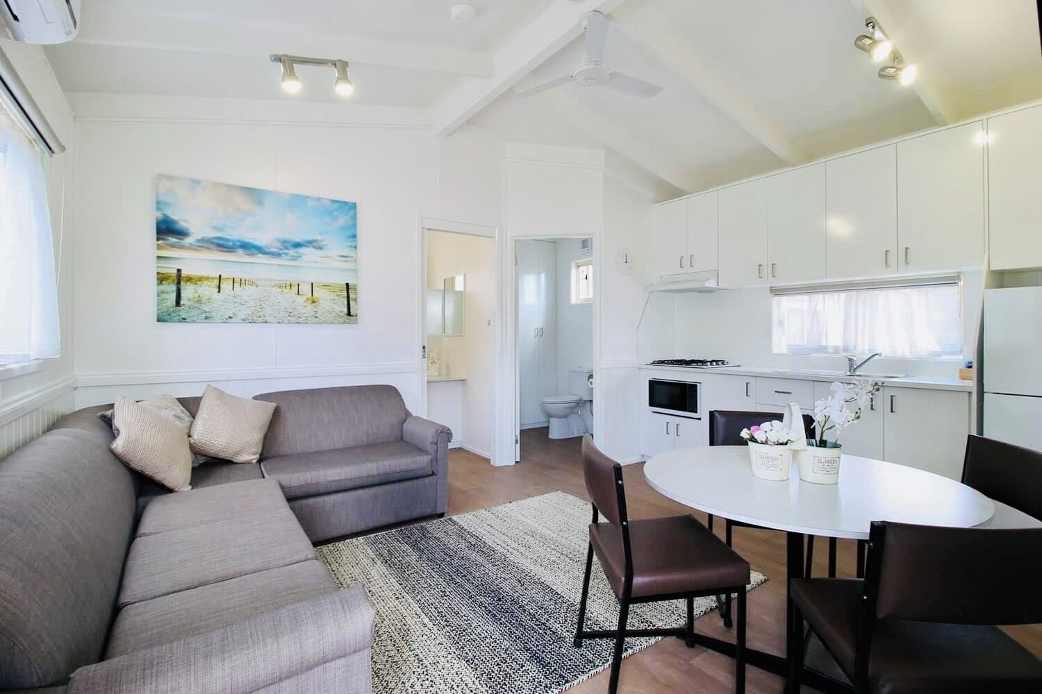 Hytte – deluxe, 2 soverom | Individuelt dekorert, individuelt innredet og wi-fi (inkludert)