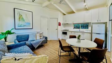 Two Bedroom Family Cabin | Individually decorated, individually furnished, free WiFi, bed sheets