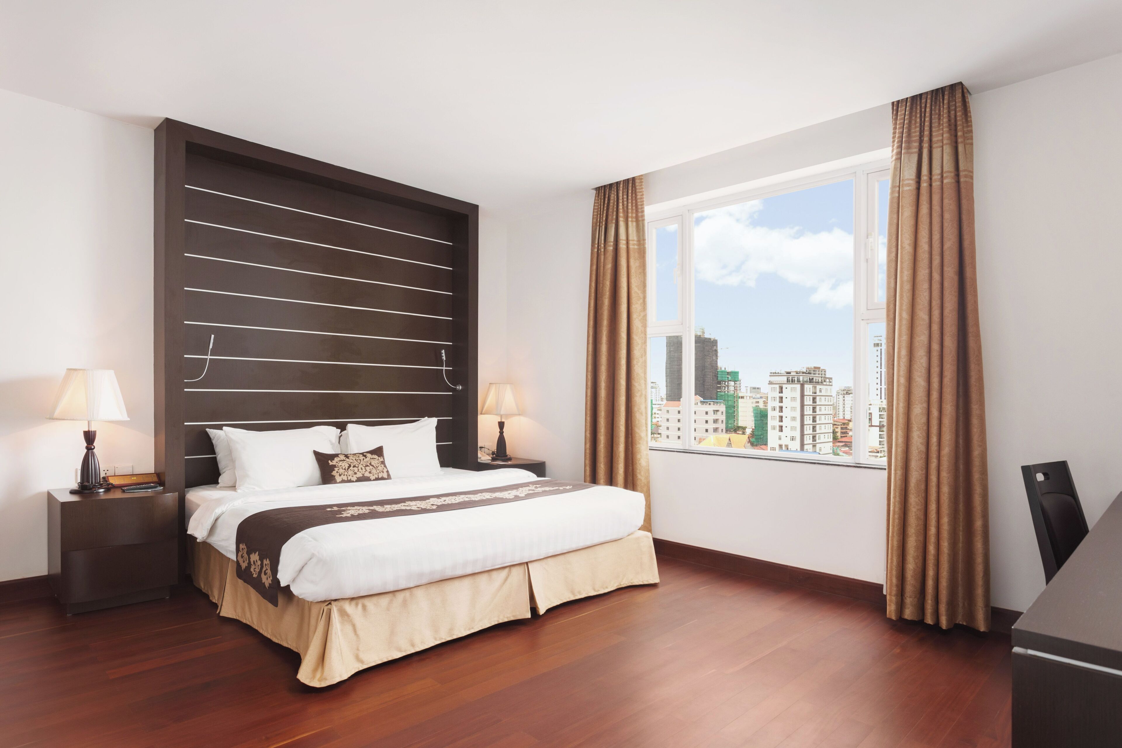 Suite ejecutiva, 1 cama de matrimonio grande, vistas a la ciudad | Vistas desde la habitación