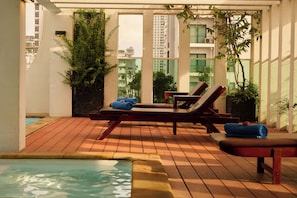Piscina na cobertura