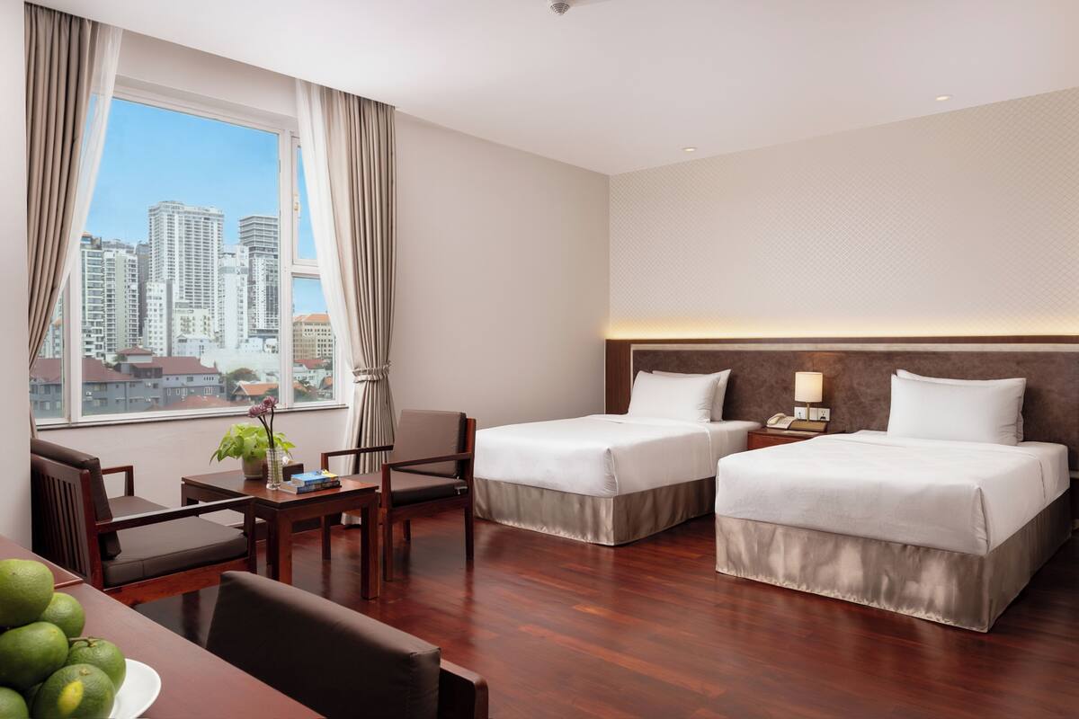 Chambre Deluxe avec lits jumeaux, vue ville