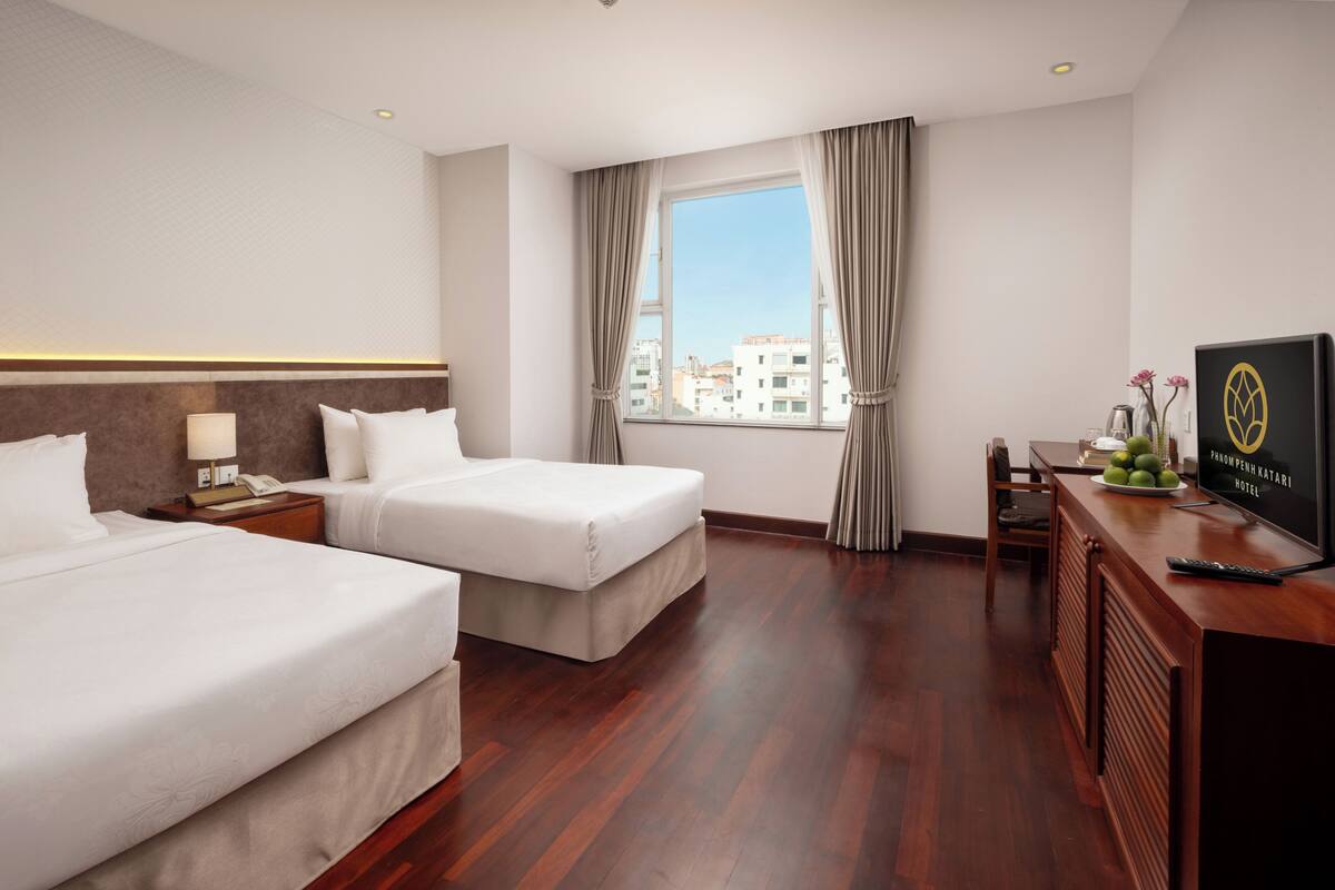 Suite Junior, 2 lits une place, vue ville