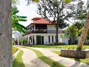 Entrada de l'allotjament