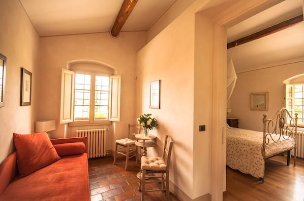 Comfort Double Room | Living area | Flat-screen TV