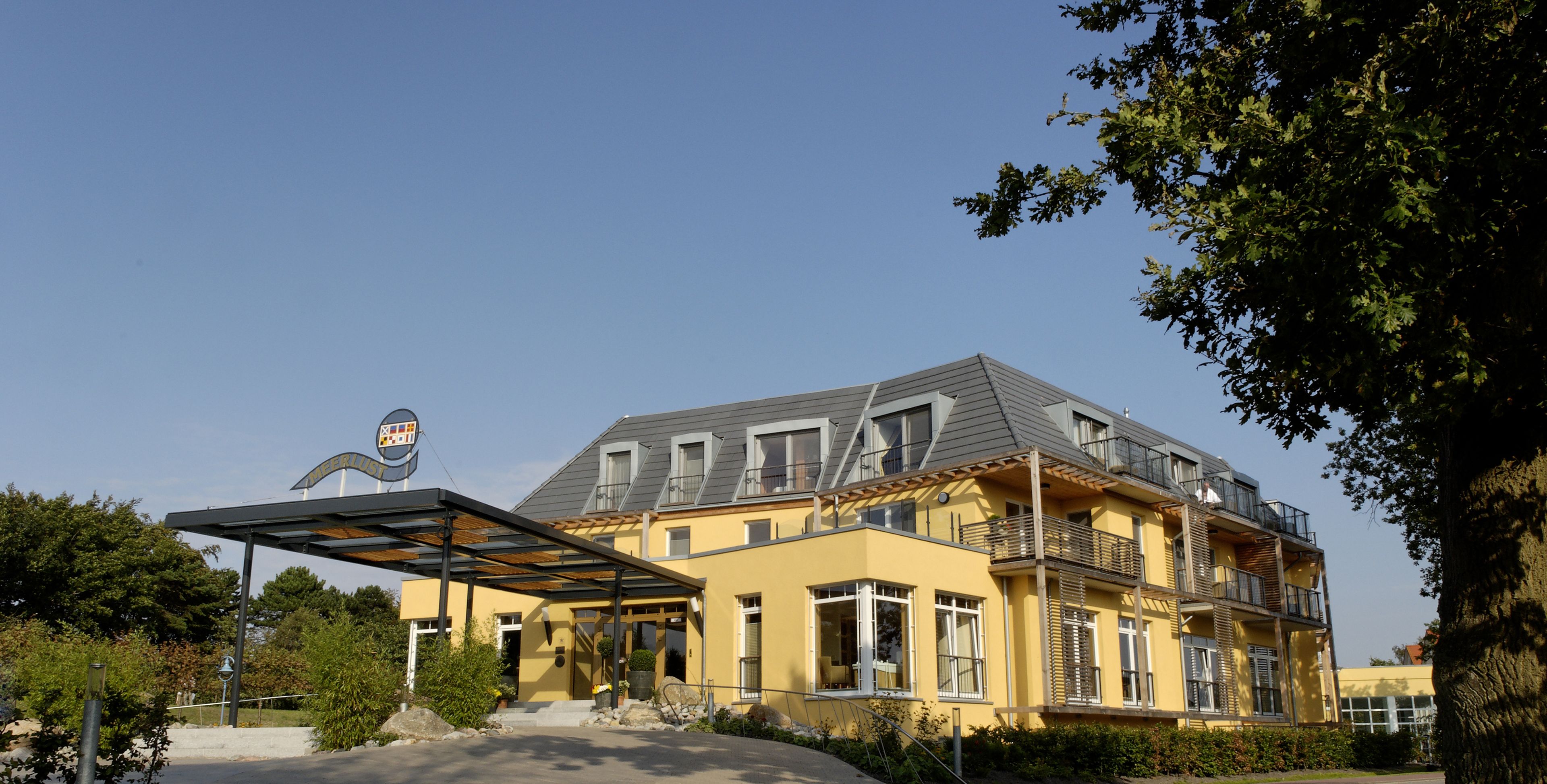 Majoituspaikan sisäänkäynti