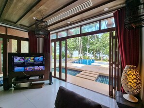 Lobby sitting area