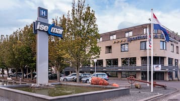 Overnatningsstedets facade