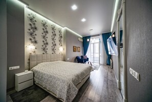 Exclusive Apartment | 1 bedroom, iron/ironing board, cribs/infant beds, free WiFi - Kiev Accommodation Hotel Service (Kyiv)