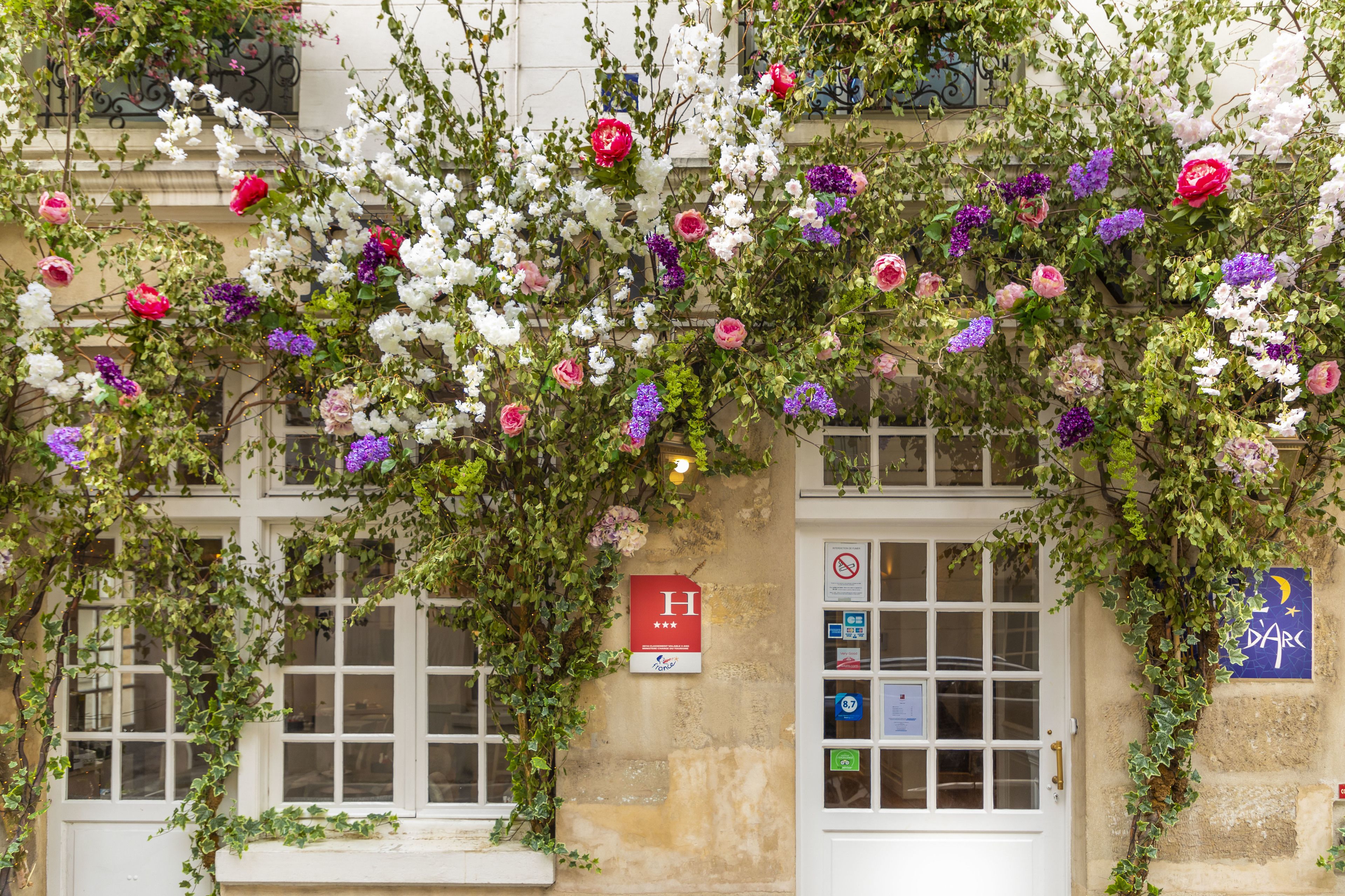 Entrada de la propiedad