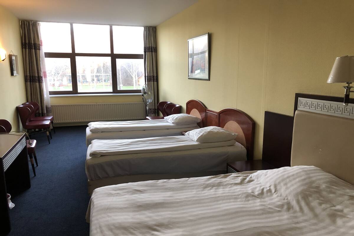 Quadruple Room | Desk, iron/ironing board, free WiFi, bed sheets