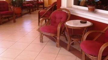 Sala de estar en el lobby