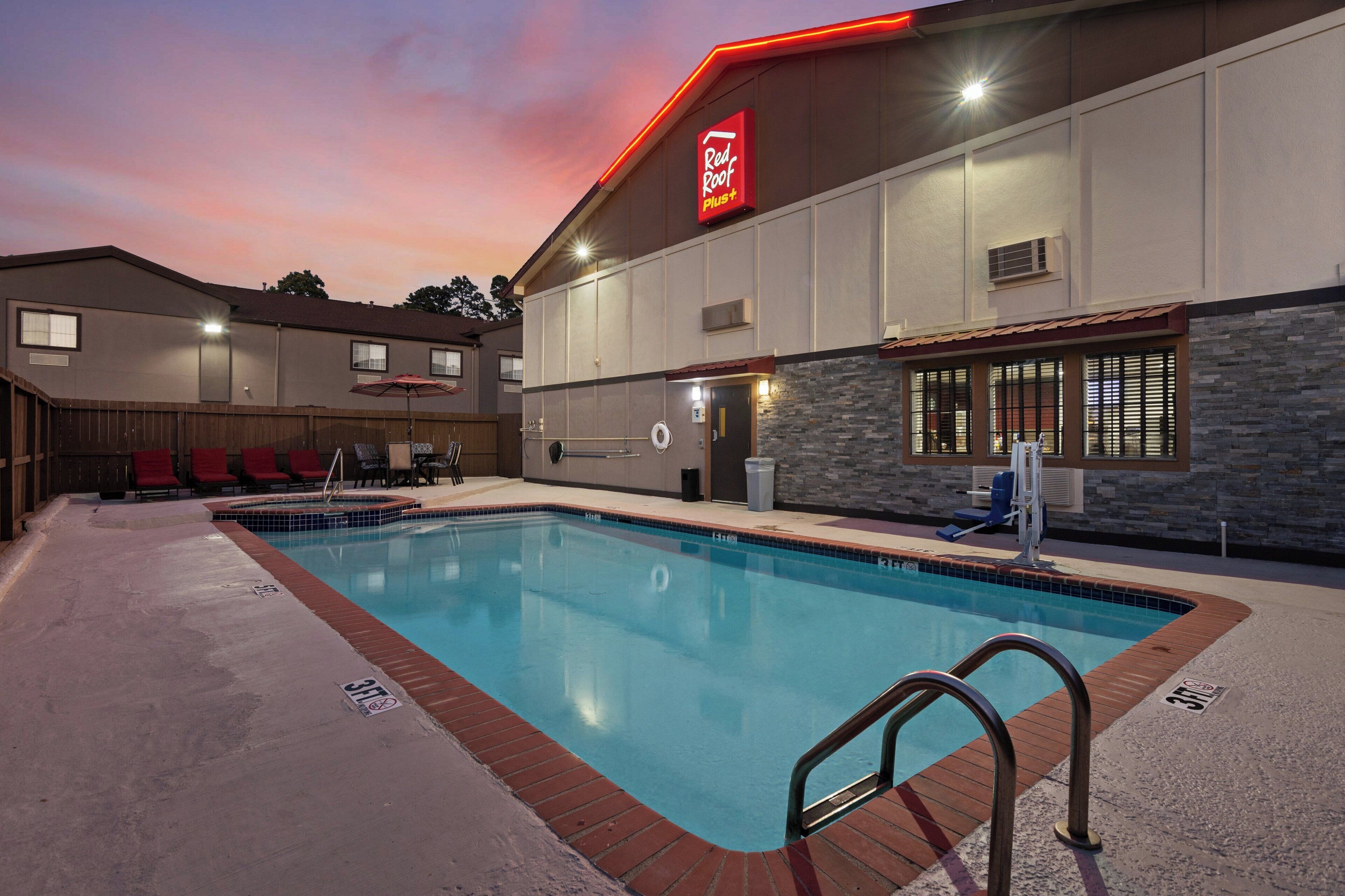 Outdoor pool, open 10:00 AM to 10:00 PM, pool umbrellas, sun loungers