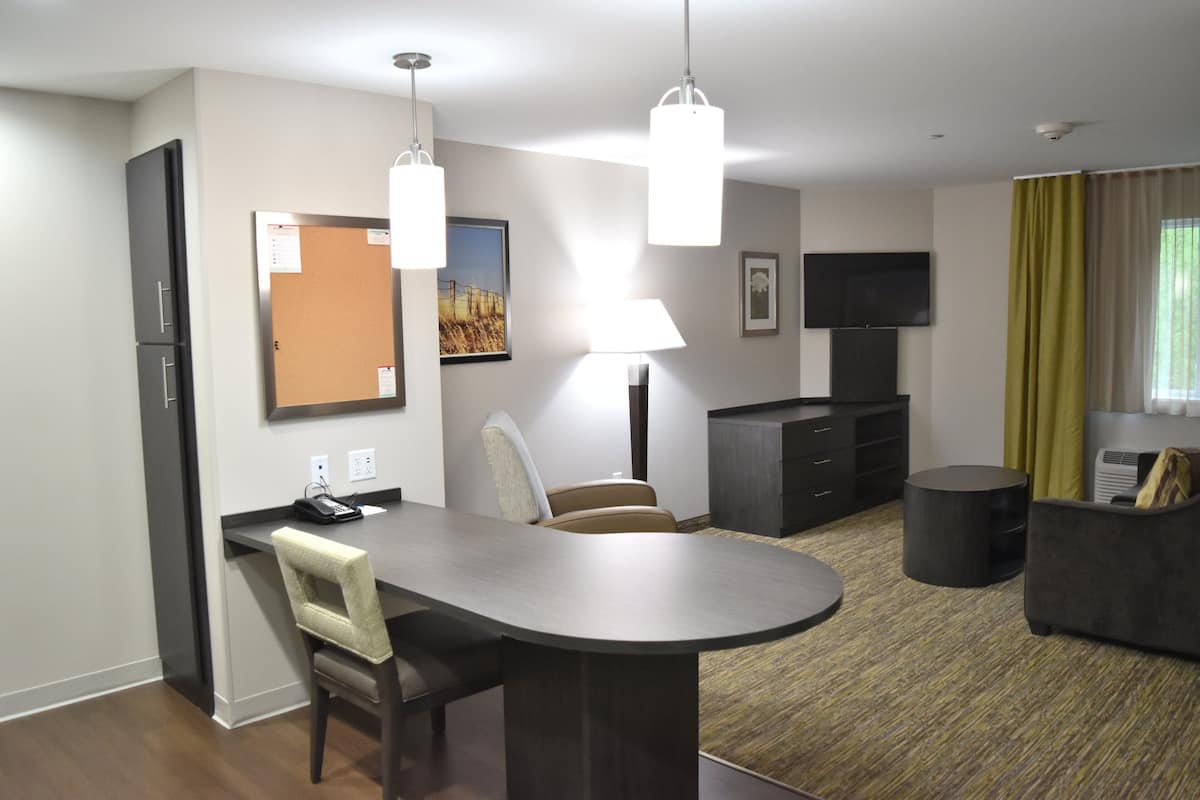 Suite, 1 chambre | Bureau, fer et planche à repasser, lits bébé (gratuits), Wi-Fi gratuit