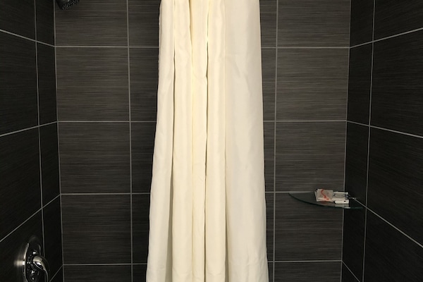 Hair dryer, towels
