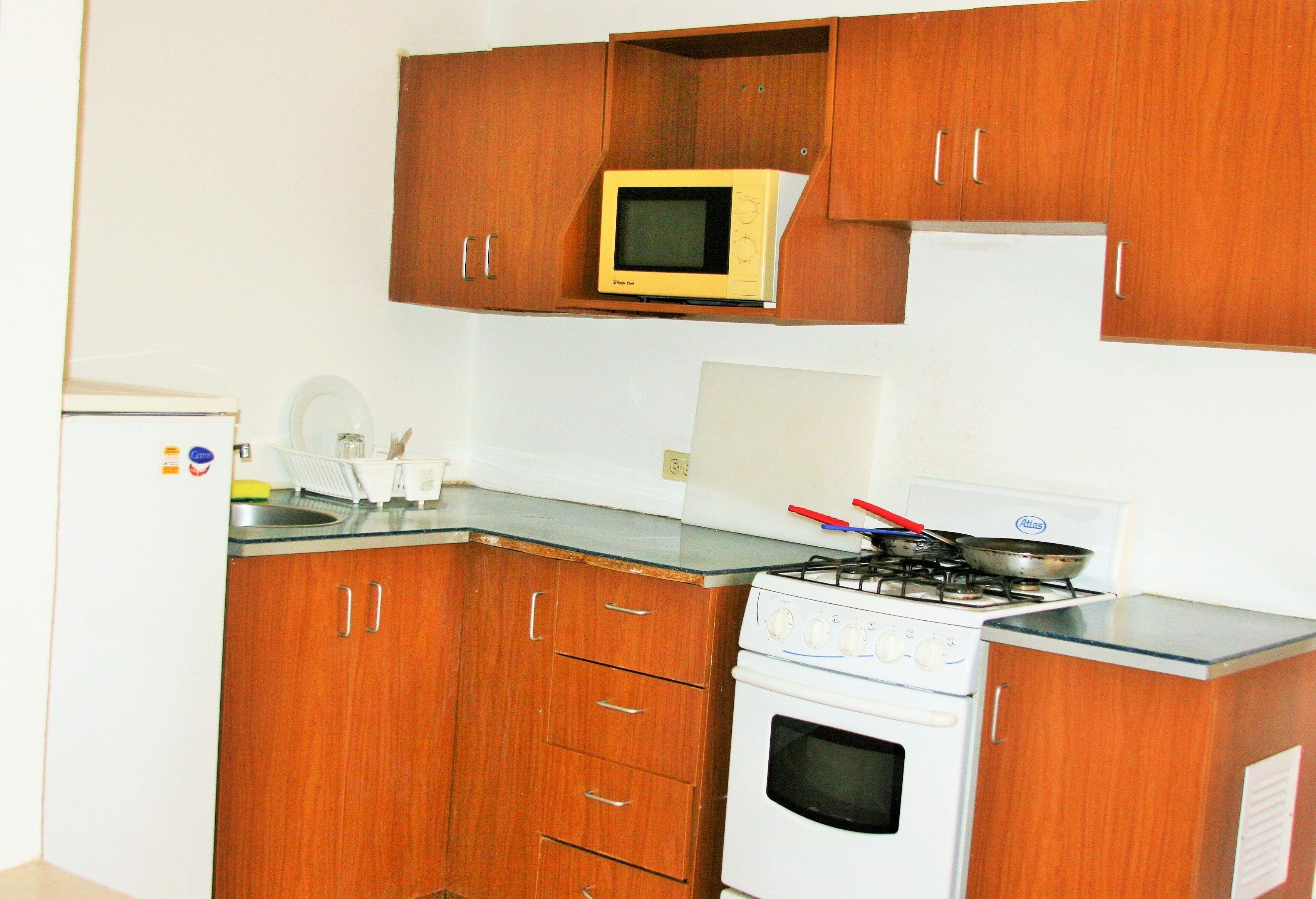 business apartment, 1 queen bed | private kitchenette | electric kettle