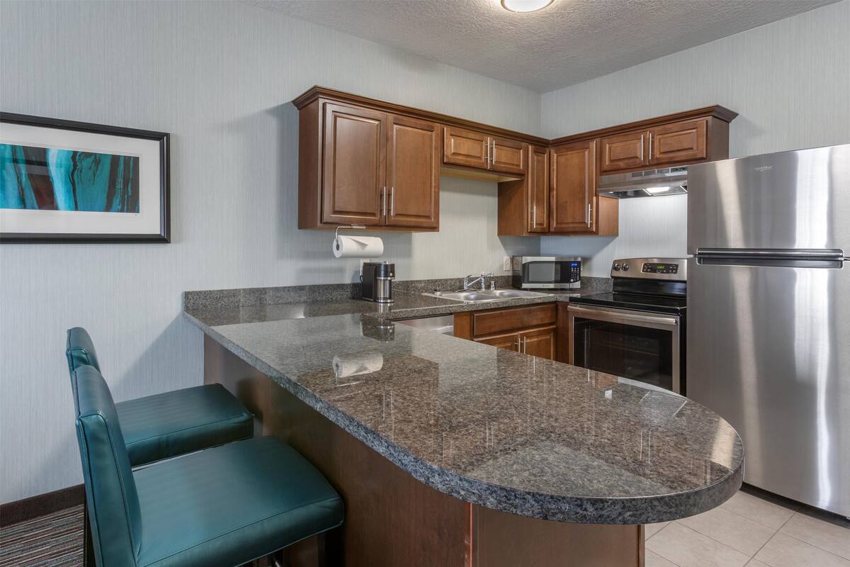 1 bedroom, pillow-top beds, in-room safe, individually decorated